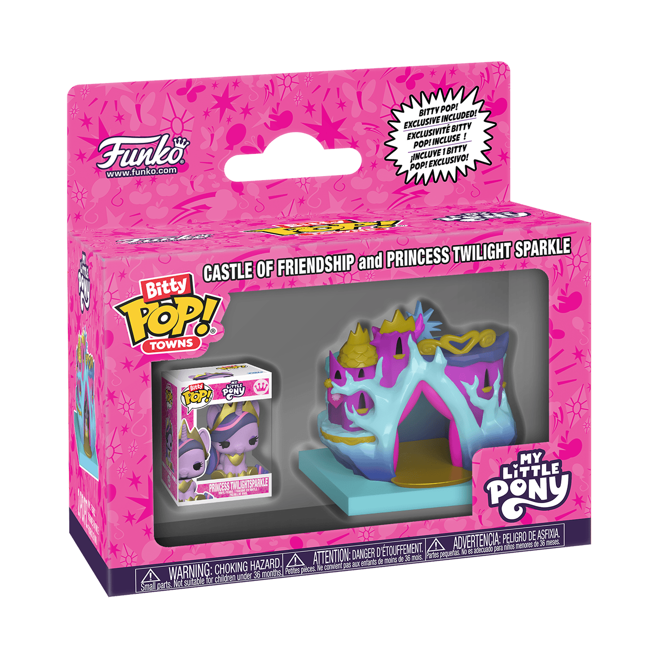 Funko Bitty Pop! Town - My Little Pony - Castle of Fship 889698895842