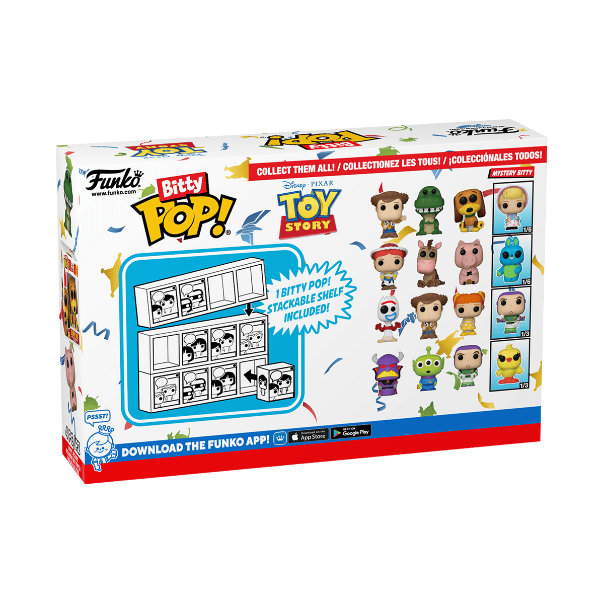 Funko Bitty POP: Toy Story Asst 4 Pack Collectible Set 889698730433