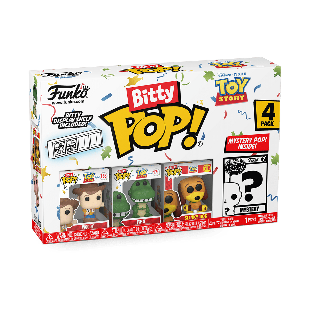 Funko Bitty POP: Toy Story Asst 4 Pack Collectible Set 889698730433