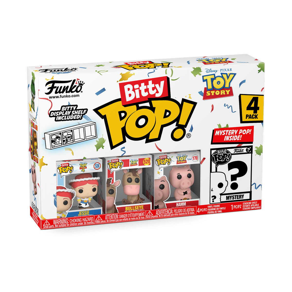 Funko Bitty POP: Toy Story Asst 4 Pack Collectible Set 889698730433