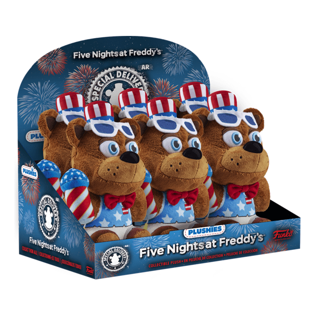 Funko FNAF Firework Freddy 7in Plush Toy for Collectors 889698713368