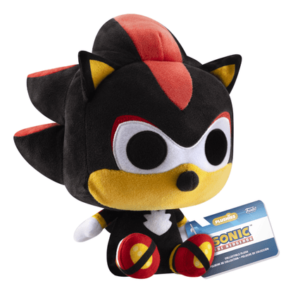 Funko – Plush 7in – Sonic – Shadow the Hedgehog Soft Toy