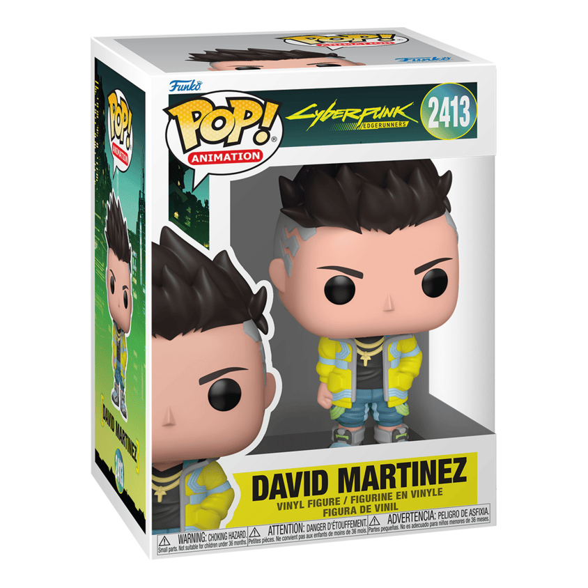 Funko Pop! Animation Cyberpunk: Edgerunners David Martinez Figure 889698932745