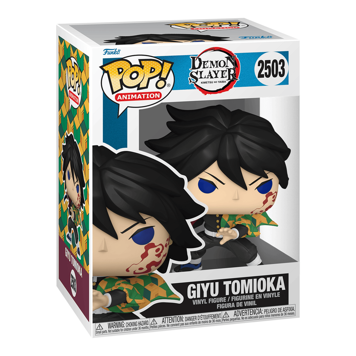 Funko Pop! Animation Demon Slayer Giyu Tomioka #2503 Vinyl Figure