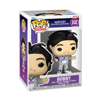 Funko Pop! Animation KPop Demon Hunters Bobby Vinyl Figure #2432 889698958042