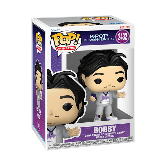 Funko Pop! Animation KPop Demon Hunters Bobby Vinyl Figure #2432 889698958042