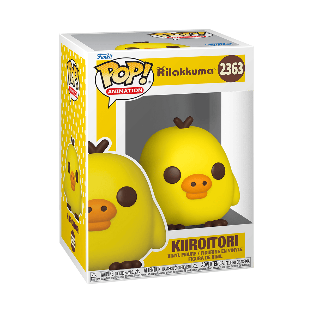 Funko Pop! Animation Rilakkuma Kiiroitori Vinyl Figure #2363