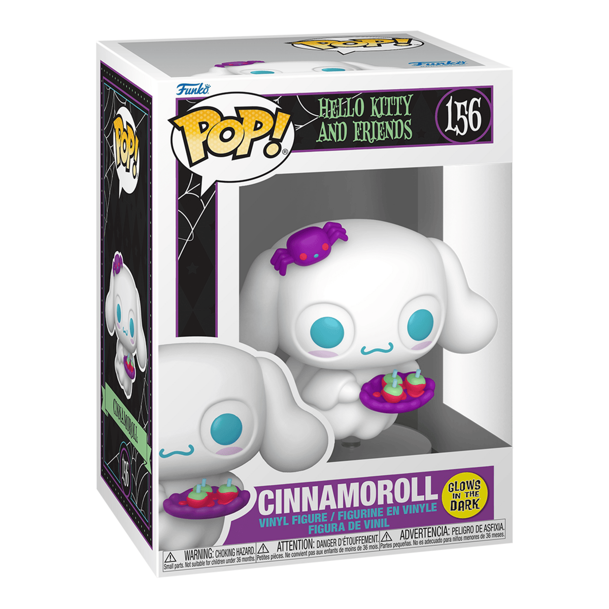 Funko Pop! Cinnamoroll Spooky Glow-in-the-Dark Vinyl Figure #156 889698945752