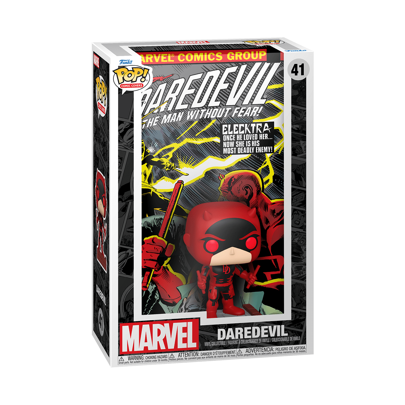 Funko – Pop! Comic Cover – Marvel – Daredevil Limited Edition 889698744218