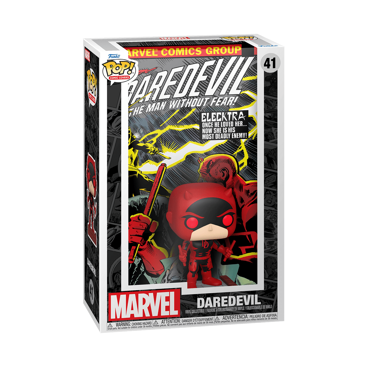 Funko – Pop! Comic Cover – Marvel – Daredevil Limited Edition 889698744218