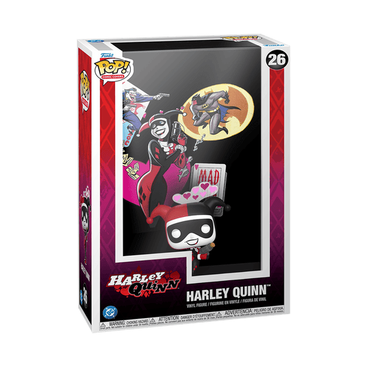 Funko Pop! Comic Covers Harley Quinn – The Batman Adventures: Mad Love #1 889698933810
