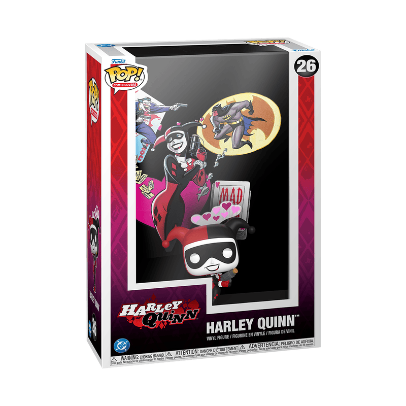 Funko Pop! Comic Covers Harley Quinn – The Batman Adventures: Mad Love #1 889698933810