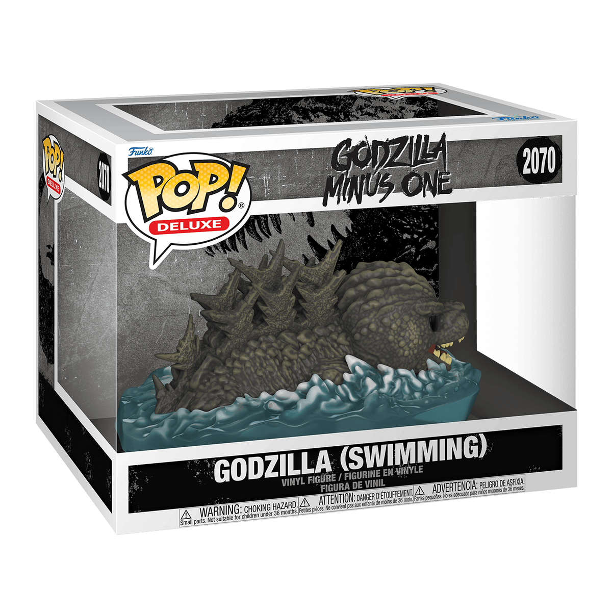 Funko Pop! Deluxe Godzilla Minus One Godzilla Swimming #2070 889698932721