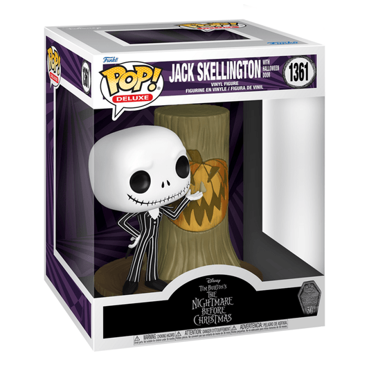 Funko Pop! Deluxe - NBC - Jack w/Halloween Door Figure 889698723114