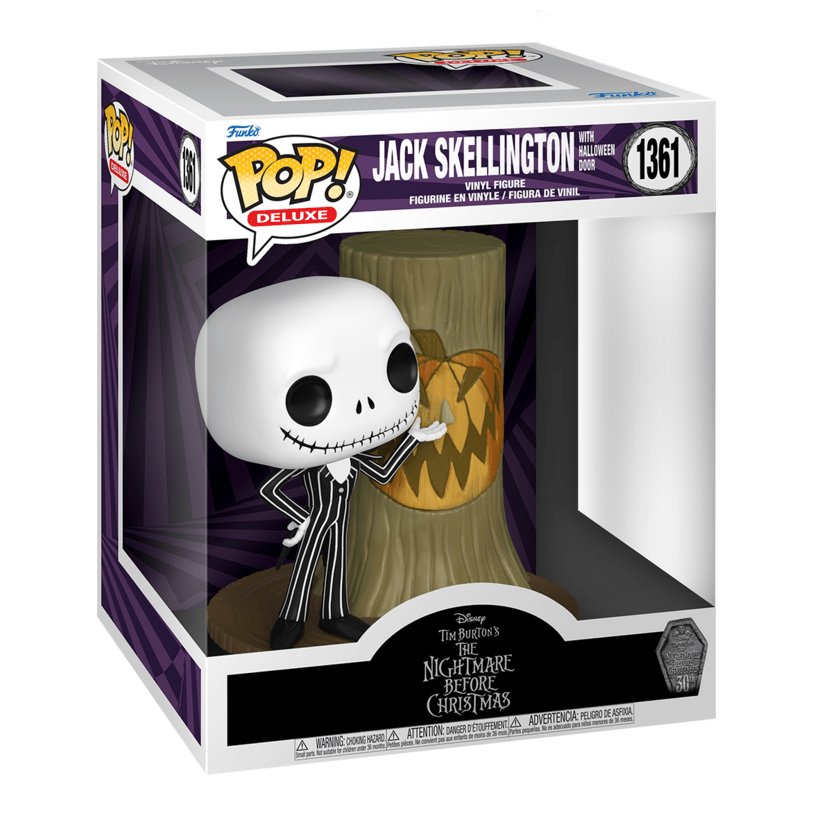 Funko Pop! Deluxe - NBC - Jack w/Halloween Door Figure 889698723114