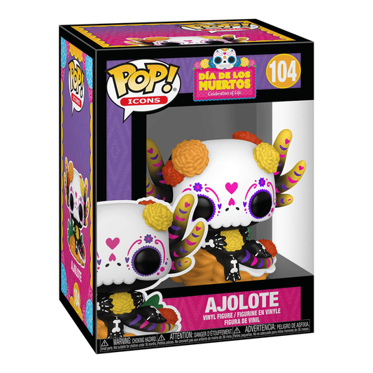 Funko Pop! Día de los Muertos Ajolote Vinyl Figure #104