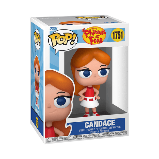 Funko Pop! Disney Phineas and Ferb Candace Vinyl Figure 1751 889698932073