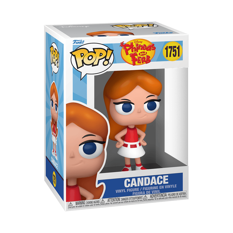 Funko Pop! Disney Phineas and Ferb Candace Vinyl Figure 1751 889698932073