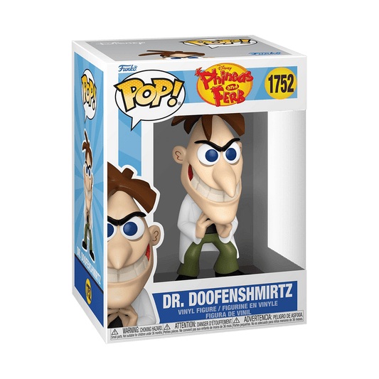 Funko Pop! Disney Phineas and Ferb Dr. Doofenshmirtz Vinyl Figure #1752 889698932080