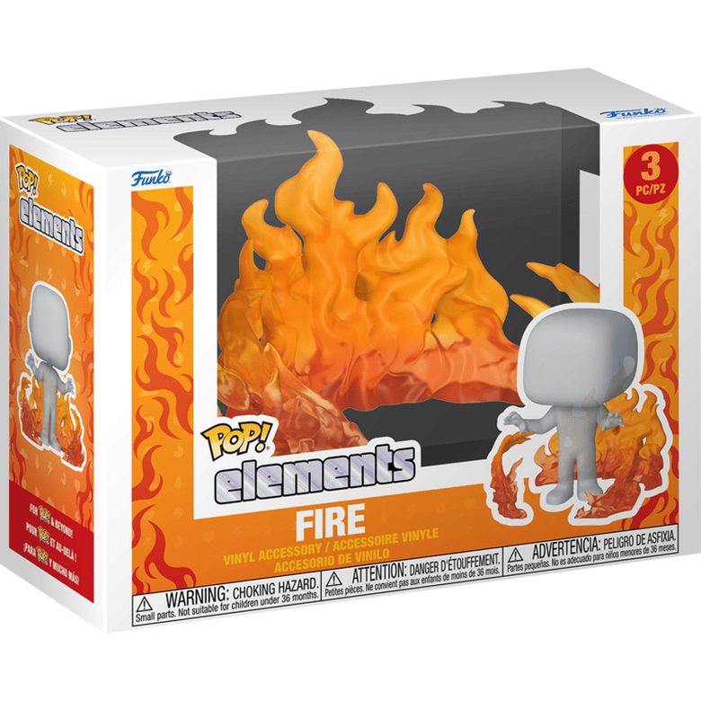 Funko Pop! Elements - Fire - Red