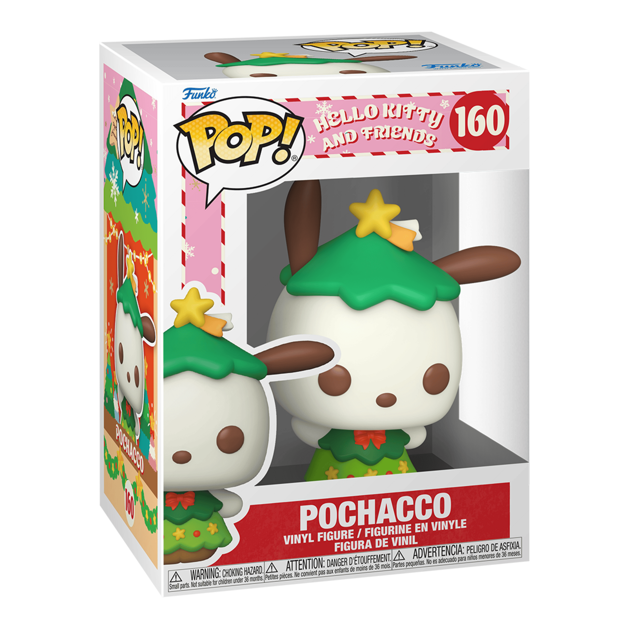 Funko Pop! Hello Kitty and Friends Merry Market Pochacco Festive Vinyl Figure #160