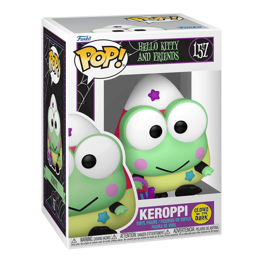 Funko Pop! Hello Kitty & Friends Keroppi Spooky Glow-in-the-Dark Vinyl Figure #157 889698945776