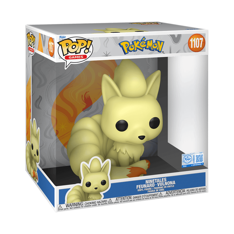 Funko Pop! Jumbo 10in - Pokemon - Ninetales 889698882101