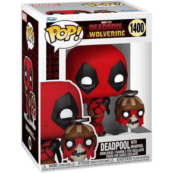 Funko Pop! Marvel Deadpool & Wolverine - Deadpool with Headpool #1400 889698797689