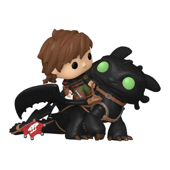 Funko Pop! Ride Deluxe - How To Train Your Dragon - Hiccup with Toothless #123 889698811811