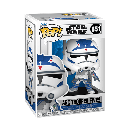 Funko Pop! Star Wars ARC Trooper Fives Vinyl Bobblehead 851 889698933582