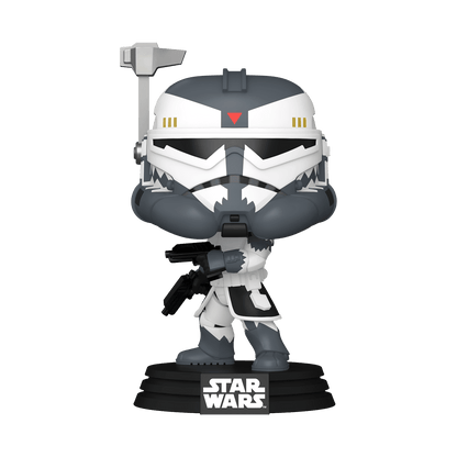 Funko Pop! Star Wars Commander Wolffe Vinyl Bobblehead #850 889698933575