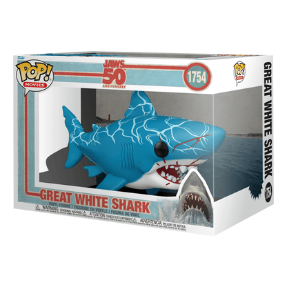 Funko Pop! Super 6in - Jaws - Great White Shark Retro