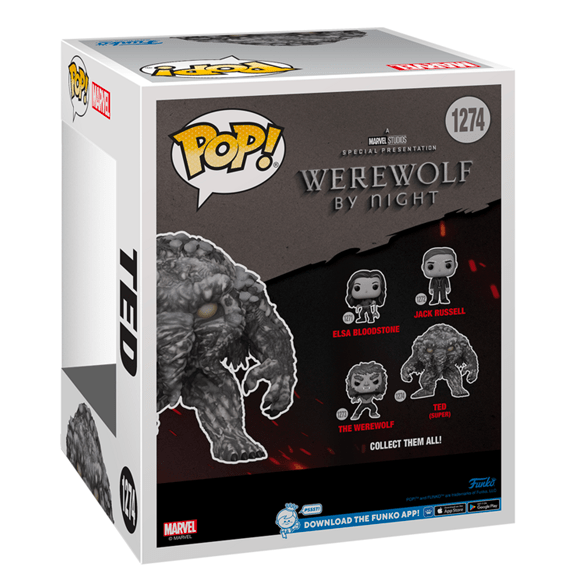 Funko! Pop! Super 6in - Werewolf by Night - Ted 889698745376