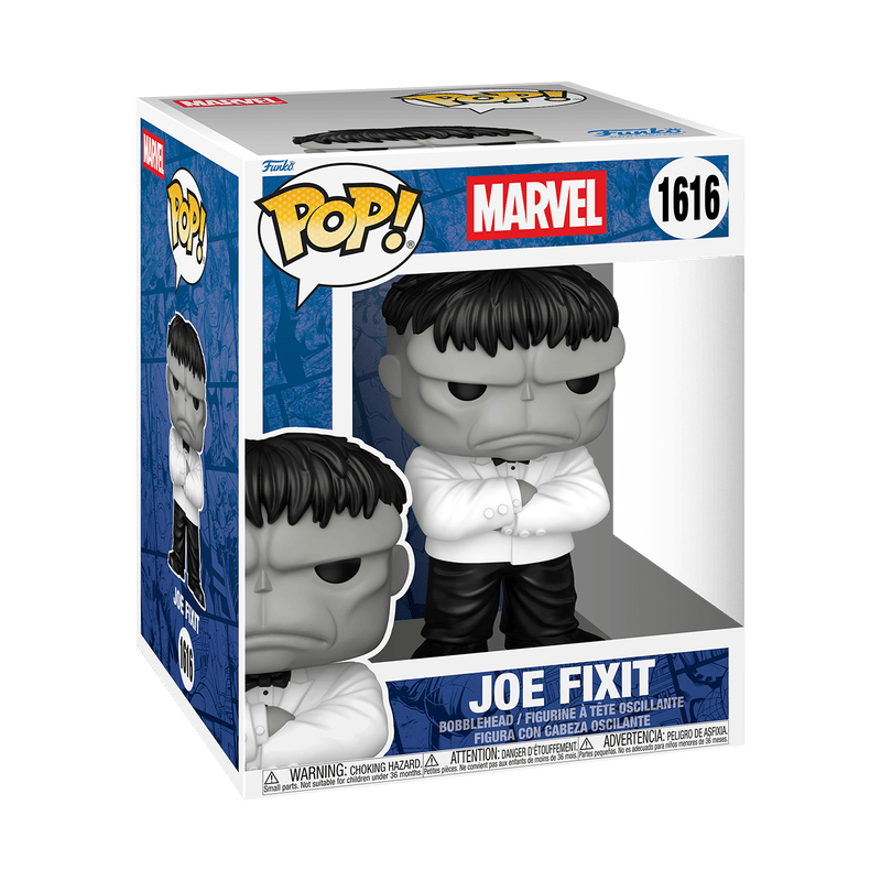Funko Pop! Super Marvel Joe Fixit 6-Inch Vinyl Bobblehead