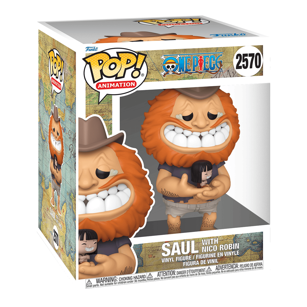 Funko Pop! Super One Piece Saul with Nico Robin #2570