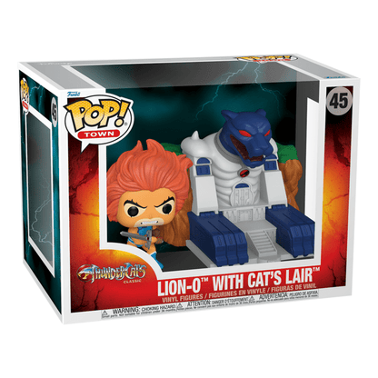 Funko Pop! Town - Thundercats S3 - Lion-O w Cats Lair