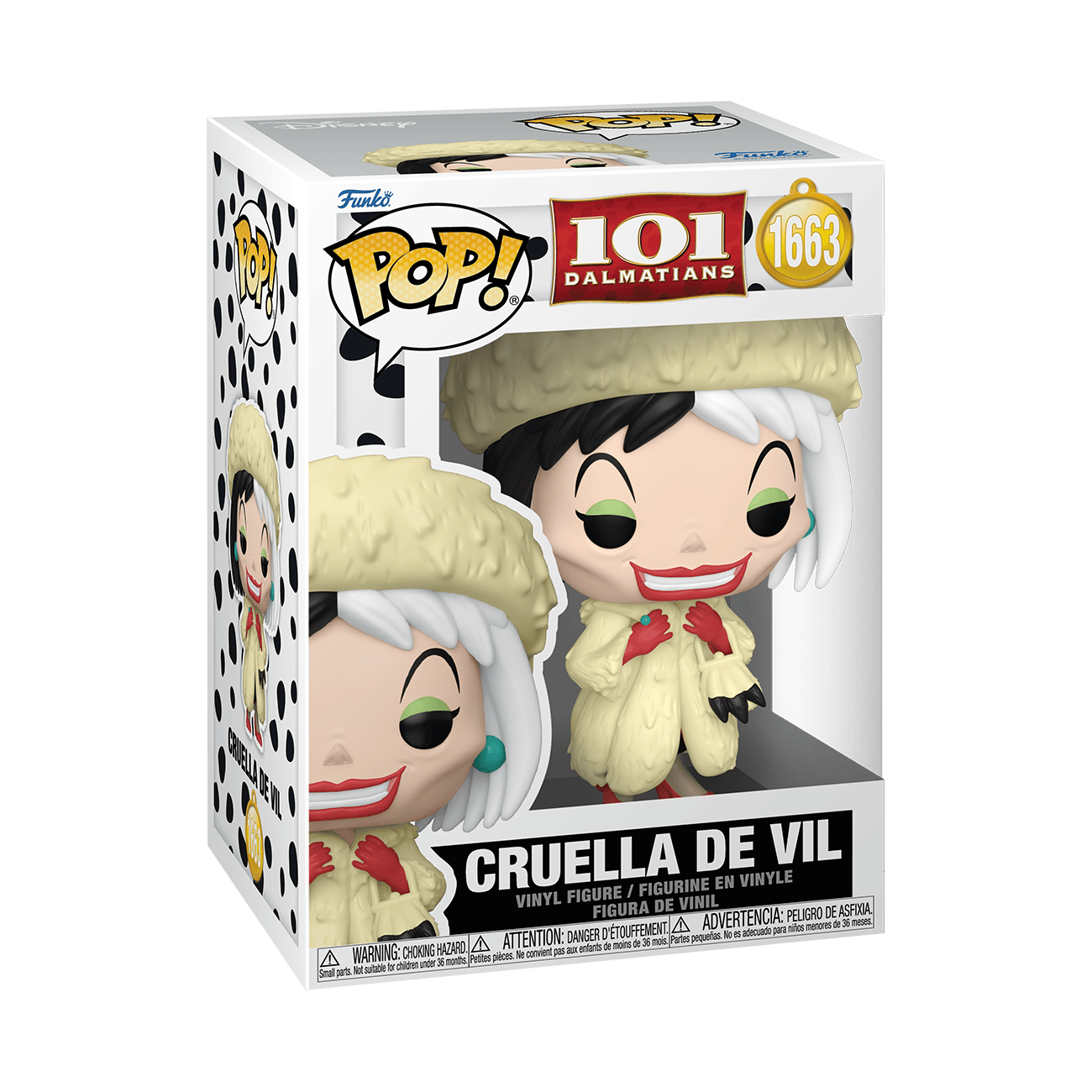 Funko Pop! Vinyl - 101 Dalmatians - Cruella De Vil