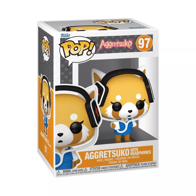 Funko Pop! Vinyl - Aggretsuko with Headphones #97 889698803922