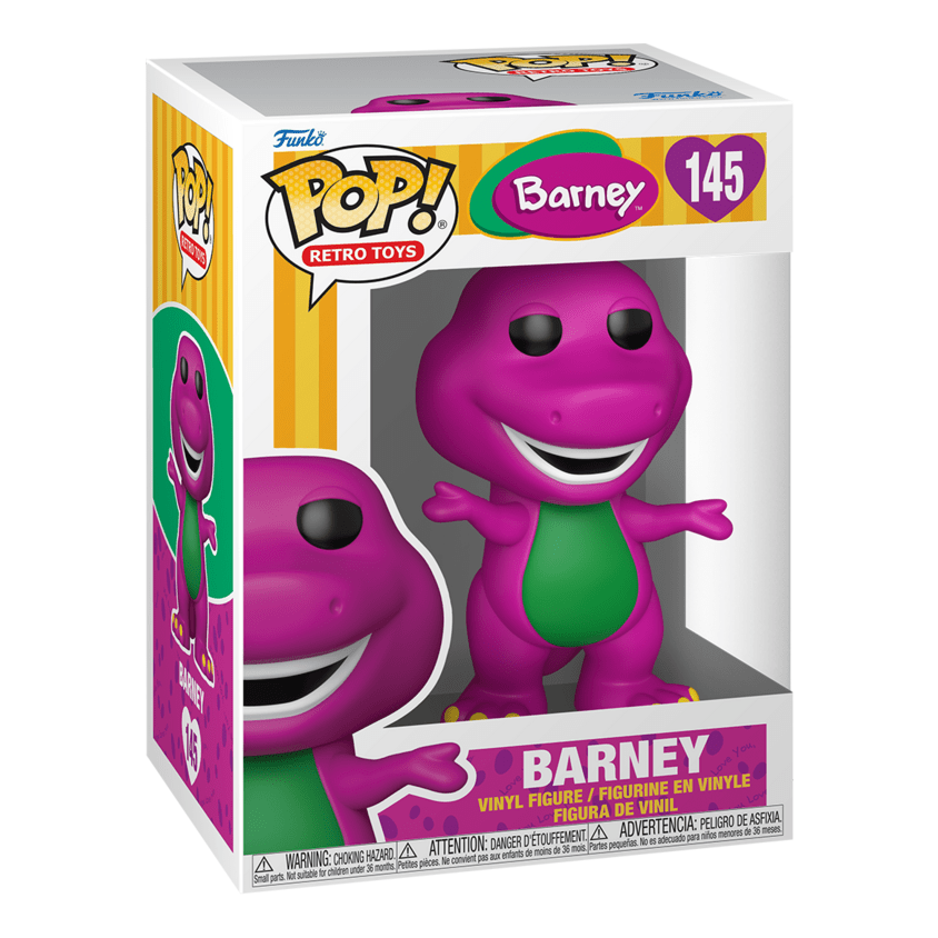 Funko – Pop! Vinyl – Barney and Friends – Barney Special Edition 889698841221