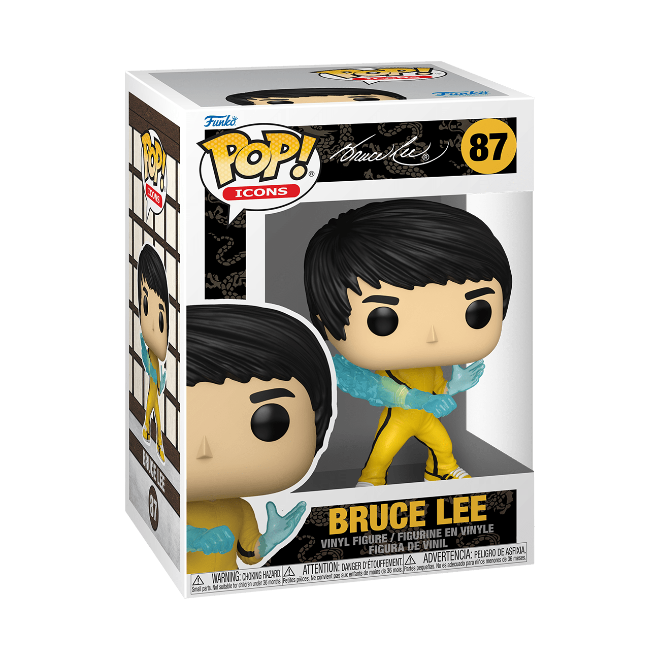 Funko Pop! Vinyl Bruce Lee #87 889698810661