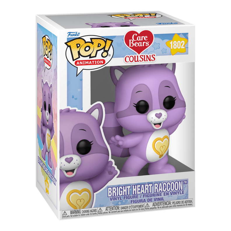 Funko Pop! Vinyl - Care Bear Cousins - Bright Heart Raccoon 889698834940
