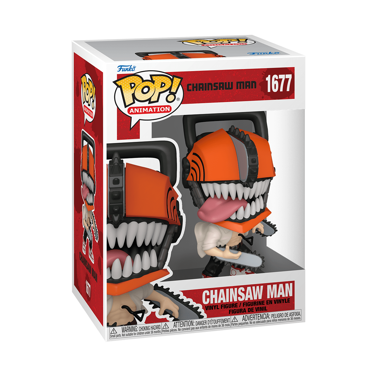 Funko – Pop! Vinyl – Chainsaw Man – Chainsaw Man (Chance of Chase) 889698803243