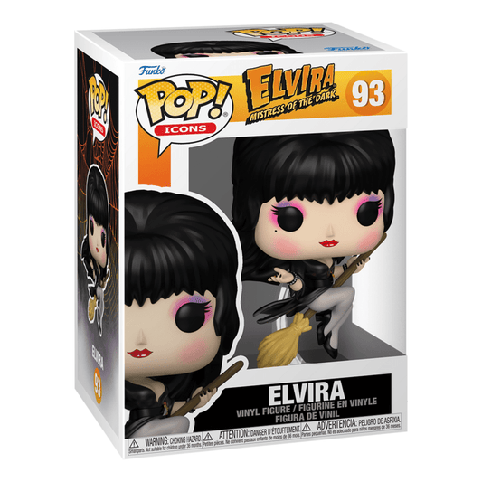 Funko – Pop Vinyl Collectible – Elvira – Elvira Broom