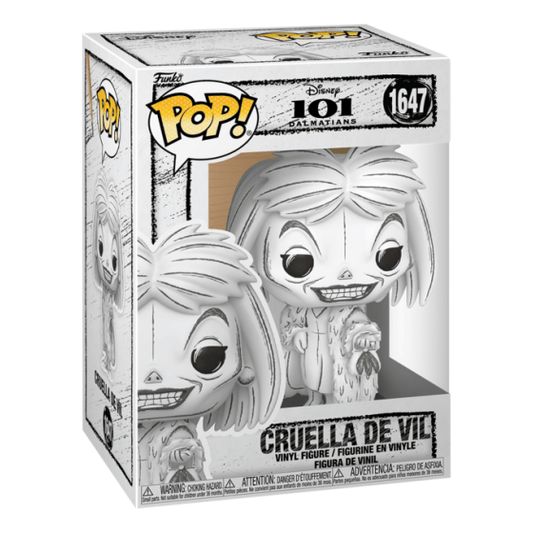 Funko Pop! Vinyl - Disney - Sketched Cruella De Vil 889698864213