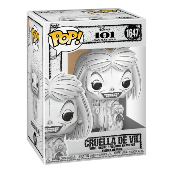 Funko Pop! Vinyl - Disney - Sketched Cruella De Vil 889698864213