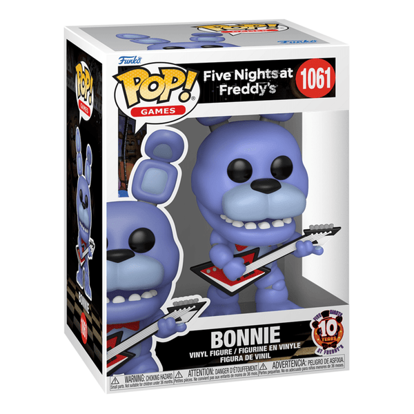 Funko Pop! Vinyl - Five Nights At Freddy's 10th Anniversary - Bonnie Figure