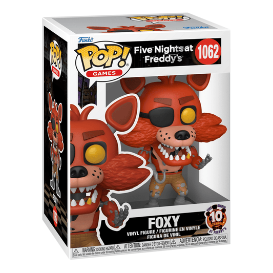 Funko Pop! Vinyl - FNAF 10th Ann - Foxy Collectible Figure 889698871150