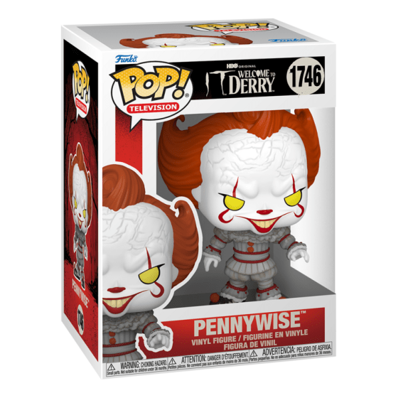 Funko Pop! Vinyl - It: Welcome to Derry - Pennywise 889698866750