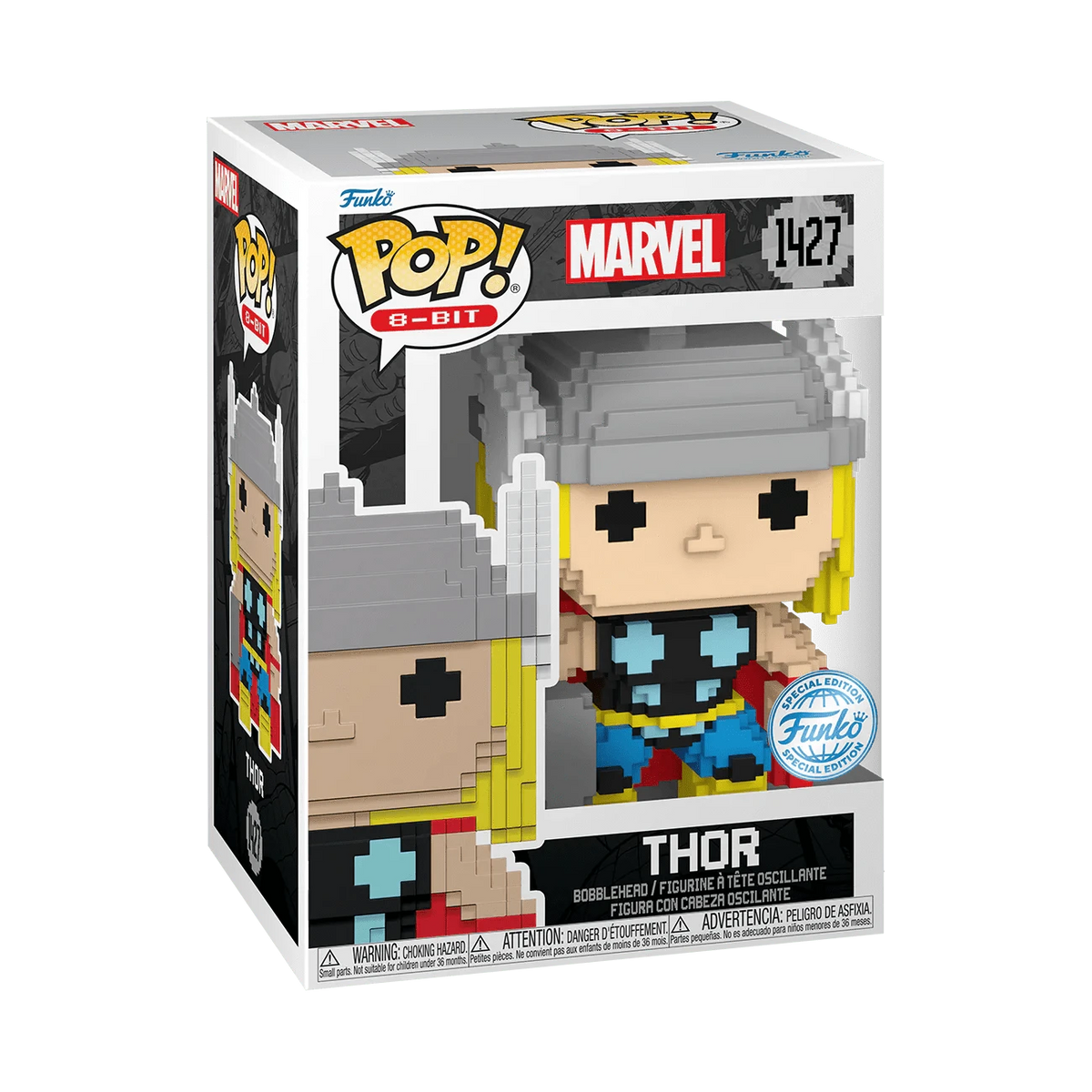 Funko Pop! Vinyl Marvel 8 Bit Thor Figure Collectible #1427 889698824811