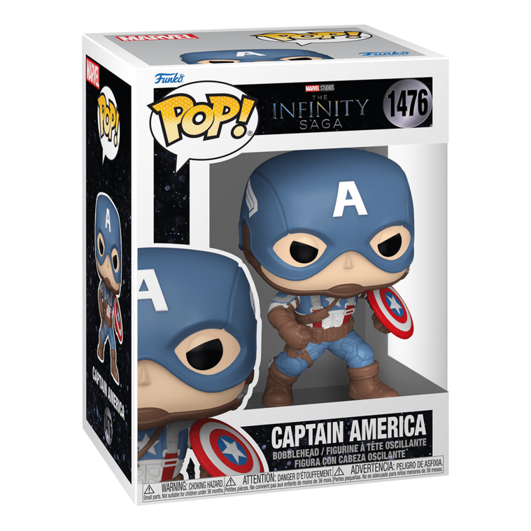 Funko – Pop! Vinyl – Marvel – Captain America Special Edition 889698837910